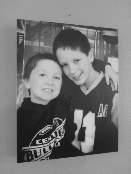 Photo of my kids given to me by my parents