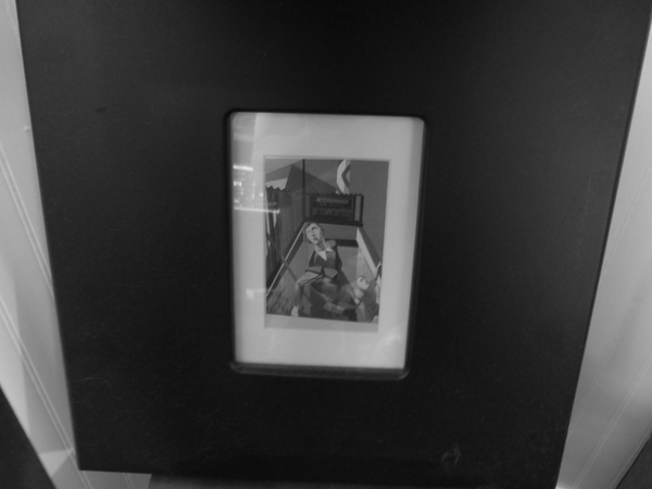 Framed postcard from the Jules Collins Smith Museum of Art in Auburn, AL, given to me by Hal Smith